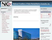 Tablet Screenshot of ncsrc.net