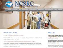 Tablet Screenshot of ncsrc.org